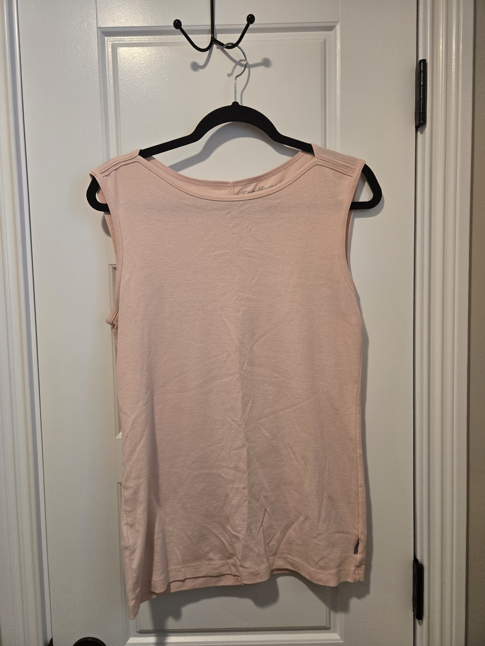 Eddie Bauer Pale Pink Sleeveless Tank Top
